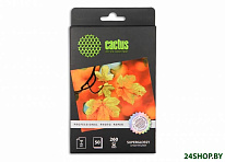 Картинка Фотобумага CACTUS Суперглянцевая A6 260 г/кв.м. 50 листов (CS-HGA626050)