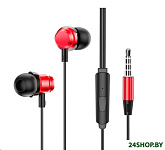 Картинка Наушники Borofone BM62 (красный/черный)