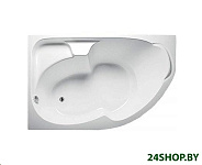 Картинка Ванна 1Марка Diana 160x100 L (с каркасом и экраном)