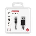 Картинка Кабель PRIME LINE USB-miniUSB [7203]