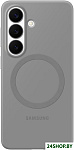 Silicone Magnet Case для Samsung Galaxy S26 (серый)