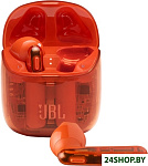 Картинка Наушники JBL Tune 225 TWS Ghost Edition (оранжевый)