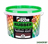 Картинка Краска Super Decor Rubber 3 кг (№13 гранат)