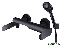 Картинка Смеситель Rubineta Ultra-10/K (SW) (черный)