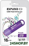 Картинка USB флэш-накопитель Exployd 16GB-570 (пурпур)