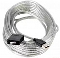 Кабель AOpen USB 2.0-repeater A-A (10 м) (ACU823-10м)