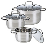 Картинка Набор кастрюль Maestro MR-3520-6M