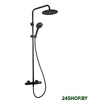 Картинка Душевая система Deante Jasmin Nero NAC N4GT