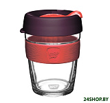 Картинка Многоразовый стакан KeepCup Longplay Brew M Red Bells 340мл (бордовый)