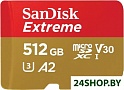 Карта памяти SanDisk Extreme SDSQXAV-512G-GN6MA microSDXC 512GB