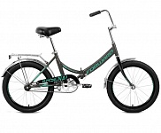 Картинка Велосипед Forward Arsenal 20 1.0 р.14 2021 (серый/зеленый)