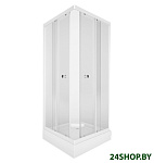 Картинка Душевой уголок Метакам Universal 80x80 (прозрачное стекло)