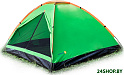 Треккинговая палатка Sundays Simple 4 (зеленый/желтый)