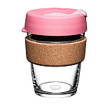 Картинка Многоразовый стакан KeepCup Brew Cork M Saskatoon 340мл (розовый)