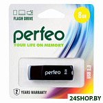 Картинка USB Flash Perfeo C09 8GB (черный) [PF-C09B008]