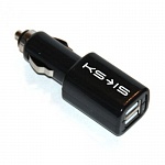 Картинка Автомобильное зарядное устройство USB KS-is Panzq KS-207