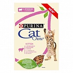Картинка Консервированный корм для кошек Cat Chow Kitten с ягненком и кабачками (0,085 кг)