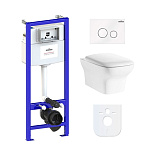 Картинка Унитаз Lavinia Boho Relfix Bristol Rimless 6 в 1 77040119