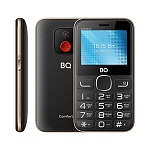 Картинка Мобильный телефон BQ-Mobile BQ-2301 Comfort (черный/золотистый)