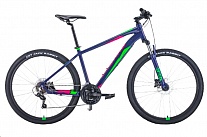 Картинка Велосипед Forward Apache 27.5 3.0 HD р.19 2022 (фиолетовый/зеленый)