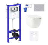 Картинка Унитаз Lavinia Boho Relfix One 7 в 1 87040055 (матовый пластик)