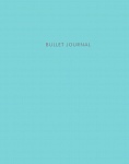 Bullet Journal (Бирюзовый) 162x210мм, твердая обложка, пружина, блокнот в точку, 120 стр.