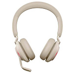 Картинка Наушники Jabra Evolve2 65 MS Stereo USB-C (бежевый)
