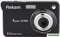 Картинка Фотоаппарат Rekam iLook S990i (черный)