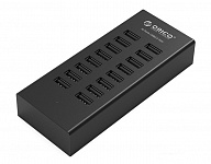Картинка USB-хаб Orico H1613-U2-BK