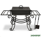 Картинка Мангал для дачи СтальСнабДизайн МК-6 Ладья