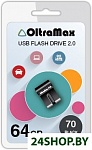 Картинка USB Flash Oltramax 70 64GB (черный) [OM-64GB-70-Black]