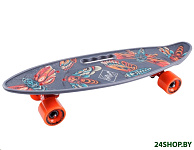 Картинка Пенниборд Tech Team Fishboard 23 Print (серый)