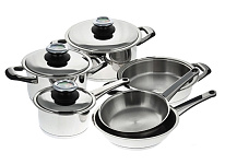 Картинка Набор кастрюль Silga Alex Set 9 PCS