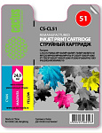 Картинка Картридж струйный Cactus CS-CL51