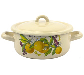 Картинка Кастрюля Лысьвенские эмали Фруктовая фантазия С-16072/4КмЭ