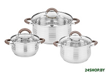 Картинка Набор кастрюль Agness 937-509