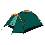 Картинка Кемпинговая палатка Totem Summer 4 Plus (V2)