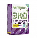 Картинка SYNERGETIC Отбеливатель-пятновыводитель с активным кислородом (10 стирок), 250 гр