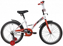 Картинка Детский велосипед Novatrack Strike 20 (белый/красный) (203STRIKE.WTR20) (уценка арт. 764370