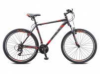 Картинка Велосипед Stels Navigator 700 V 27.5 F010 р.17.5 2020 (черный/красный)