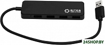 Картинка USB-хаб 5bites HB34-310BK