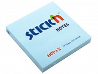 Картинка Блок самоклеящийся бумажный Stickn Hopax 21149 (голубой)