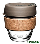 Картинка Многоразовый стакан KeepCup Brew Cork S Latte 227мл (серый)