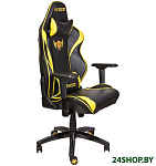 Картинка Кресло AksHome Раптор (черный/желтый)