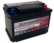 Картинка Автомобильный аккумулятор XFORCE 75 R+ (75 А·ч)