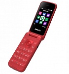 Картинка Мобильный телефон PHILIPS Xenium E255 (красный)