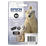 Картинка Картридж струйный EPSON C13T26114012 черный