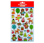 Картинка Наклейка на окно Erich Krause Decor Праздничный лес 49604