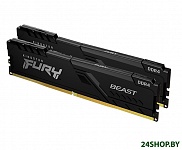 Картинка Оперативная память Kingston FURY Beast 2x16GB DDR4 PC4-21300 KF426C16BB1K2/32