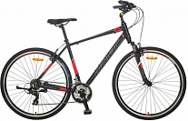 Картинка Велосипед Polar Bike Helix (XL, черный/красный)